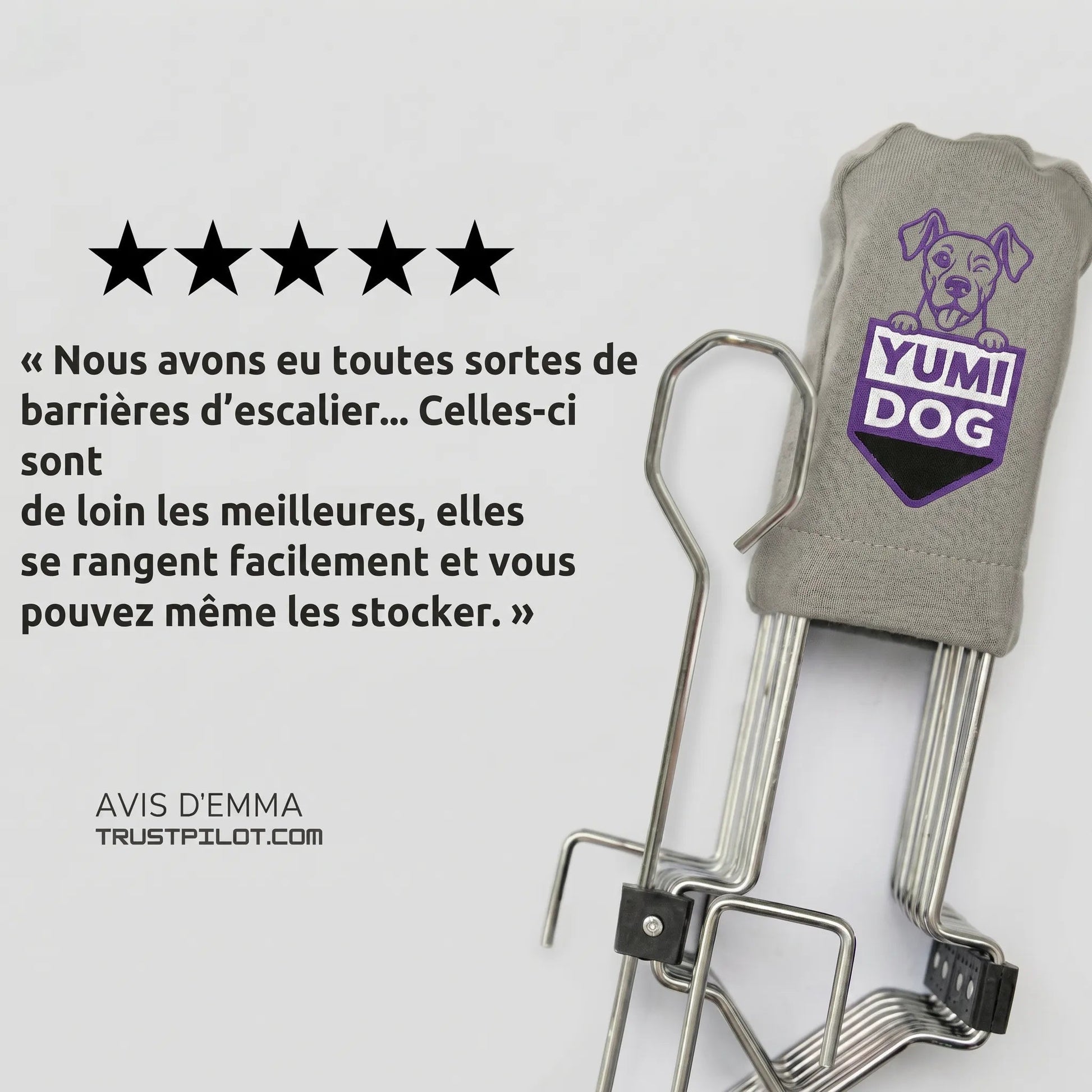 YUMIDOG Barrière Rétractable - vue 2